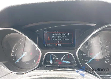 2016 Ford Focus Titanium z USA, uszkodzony, nr VIN 1FADP3N21GL309340